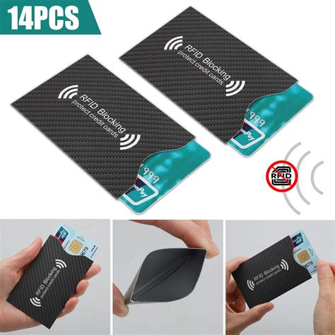 Secure credit card sleeve protects your identity from data theft.